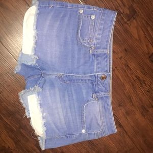 American eagle jean shorts